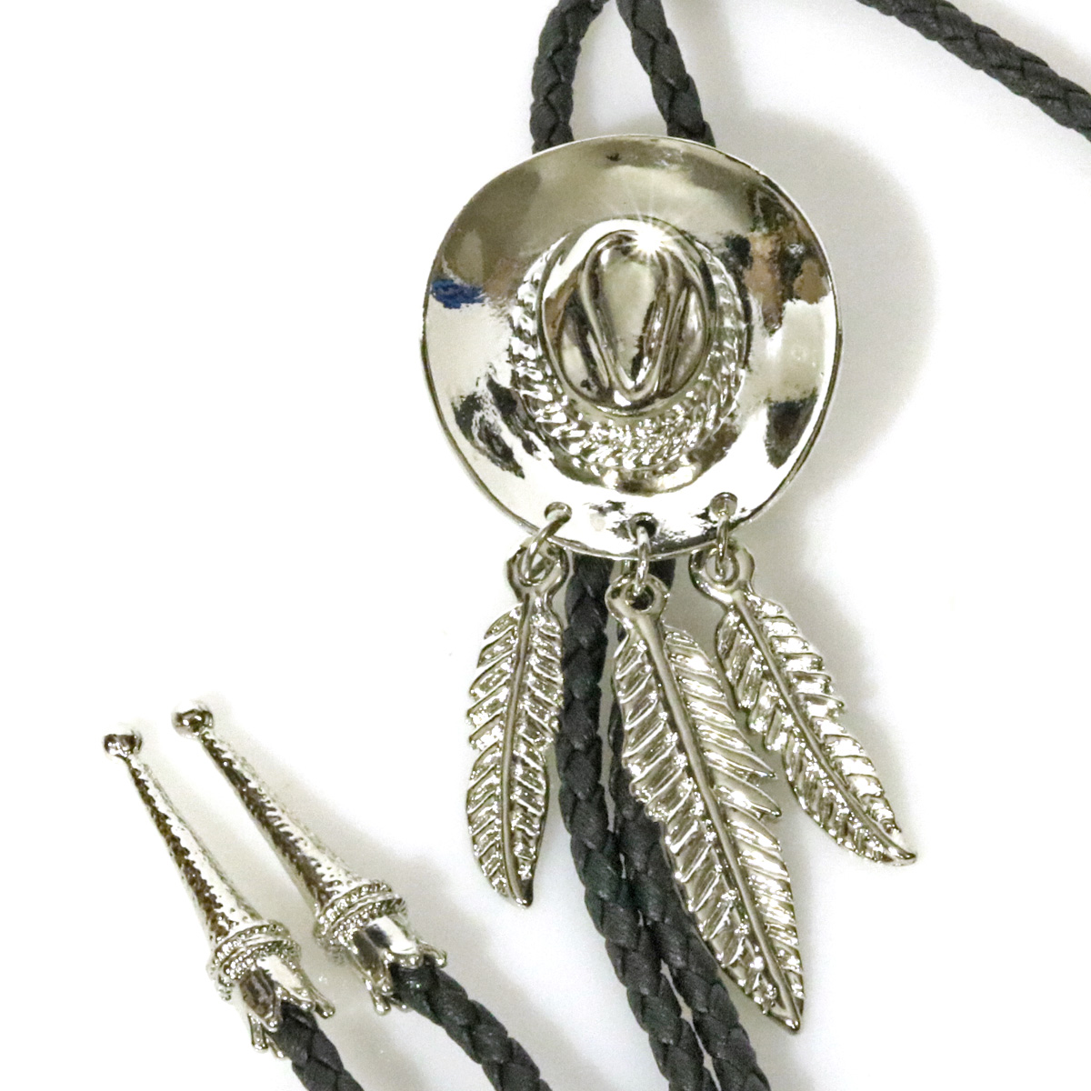 Bild von Bolotie Cowboyhat with feathers
