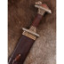 Bild von Vendelzeit-Schwert mit Messingheft und Scheide