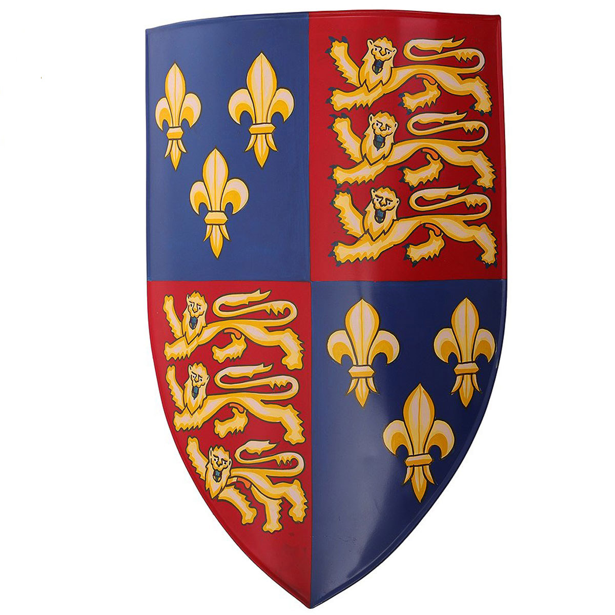 Bild von Ritterschild Heinrich IV mit Fleur de Lis