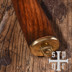 Bild von Wikingermesser aus Damaststahl mit Holzgriff