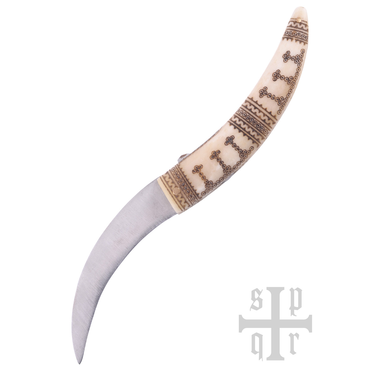 Bild von Wikinger-Taschenmesser mit Knochengriff