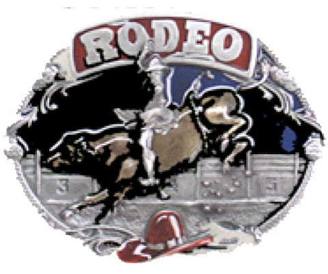 Bild von Gürtelschnalle Rodeo