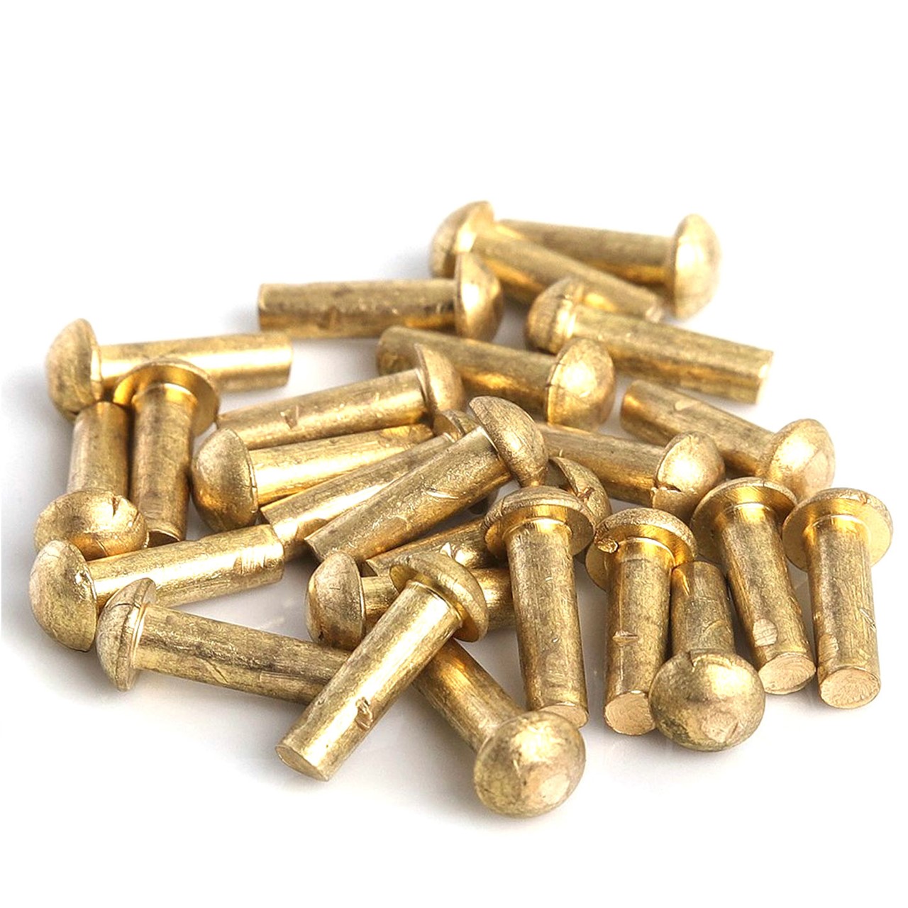 Bild von Messingnieten 4x16mm (25 Stück)