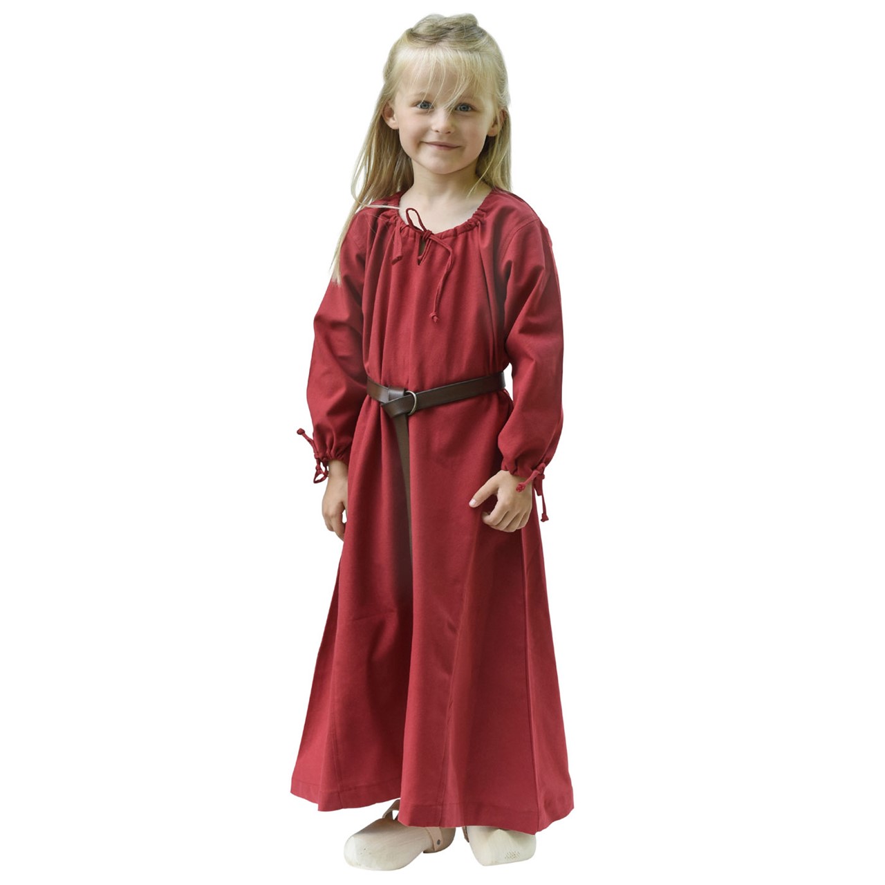 Bild von Kinder-Mittelalterkleid Ana rot