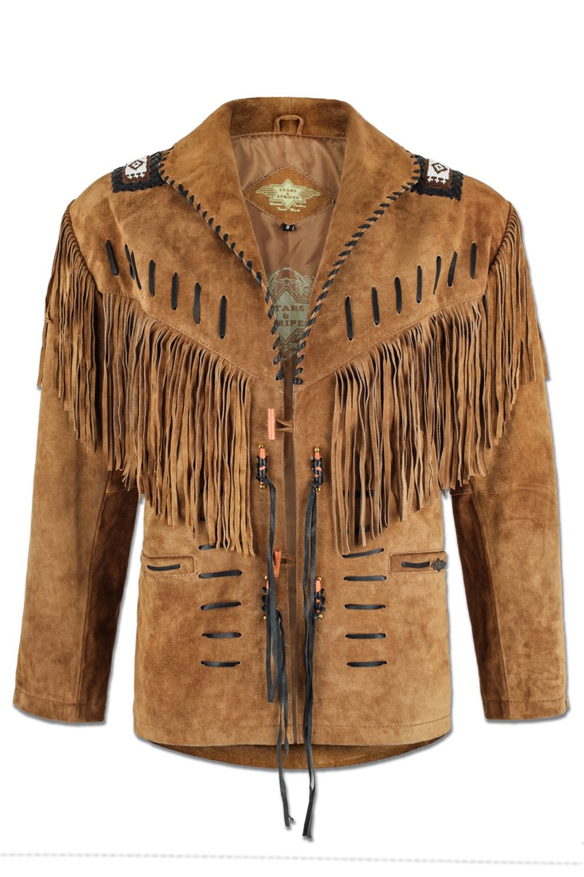 Bild von Splitlederjacke Buffalo