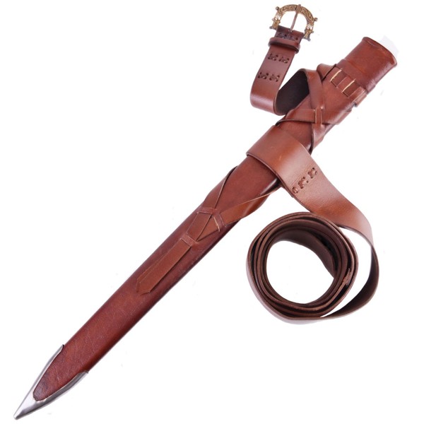 Bild von Schwertscheide mit Gürtel für Wikingerschwert