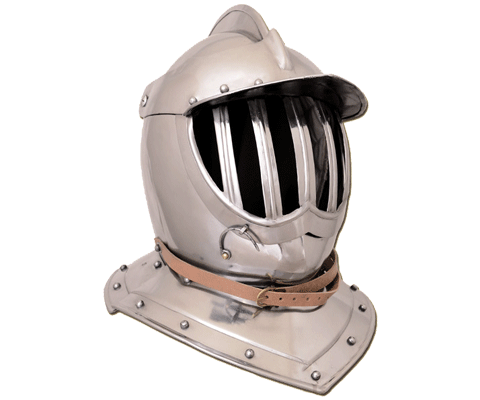 Bild von Sturmhaube mit Burgonet 17 Jhdt.