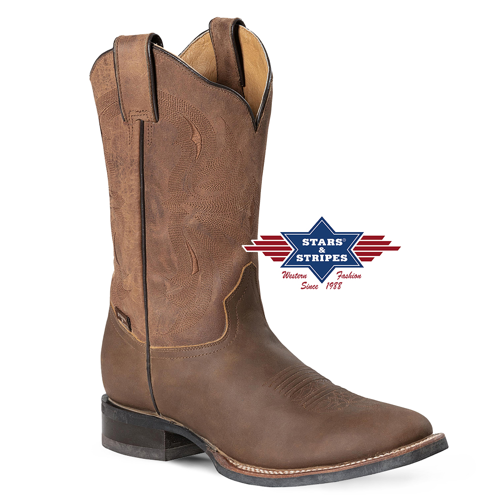 Bild von Westernstiefel WB-57 braun