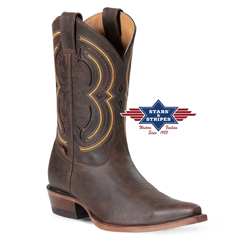 Bild von Westernstiefel WB-58 braun