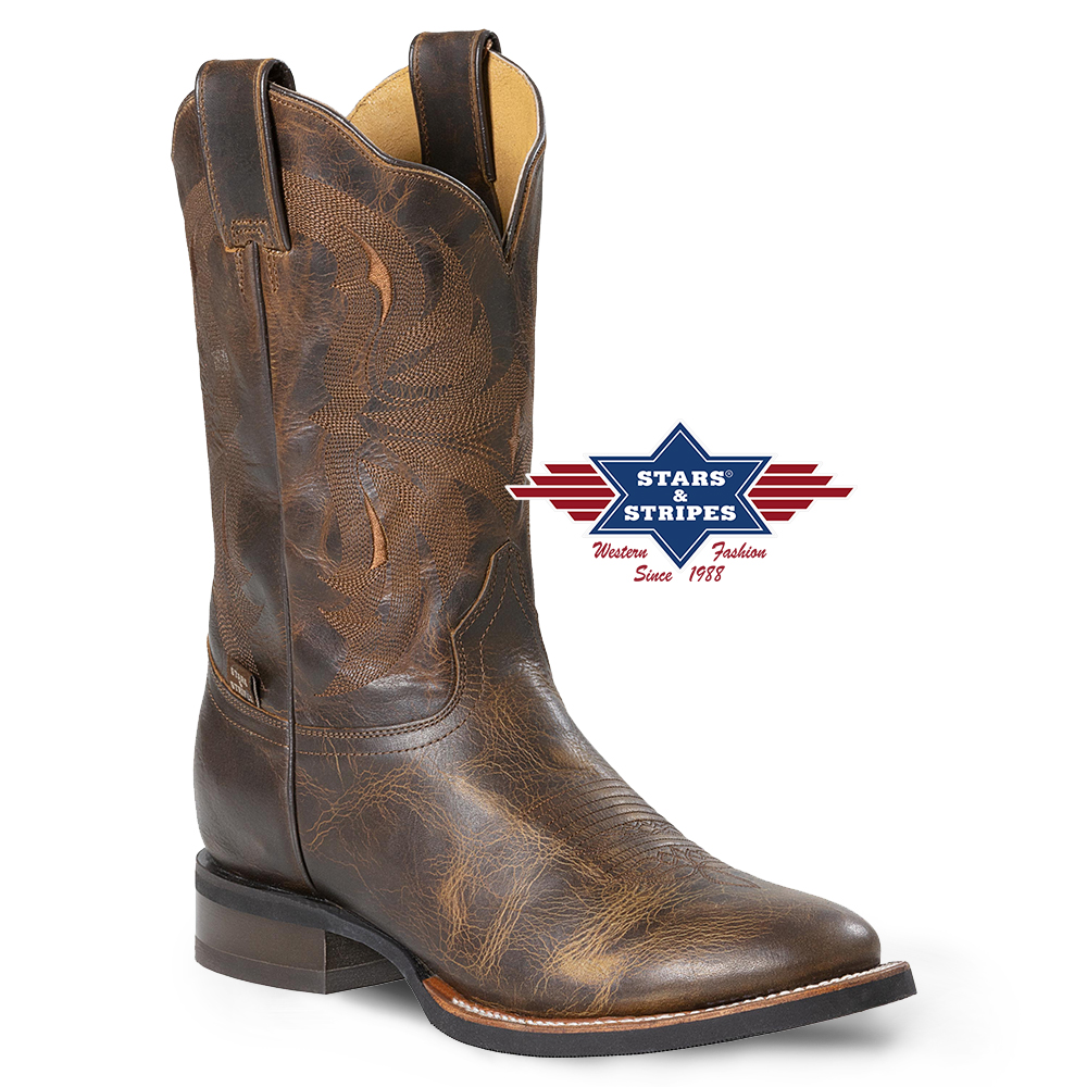 Bild von Westernstiefel WB-59 braun