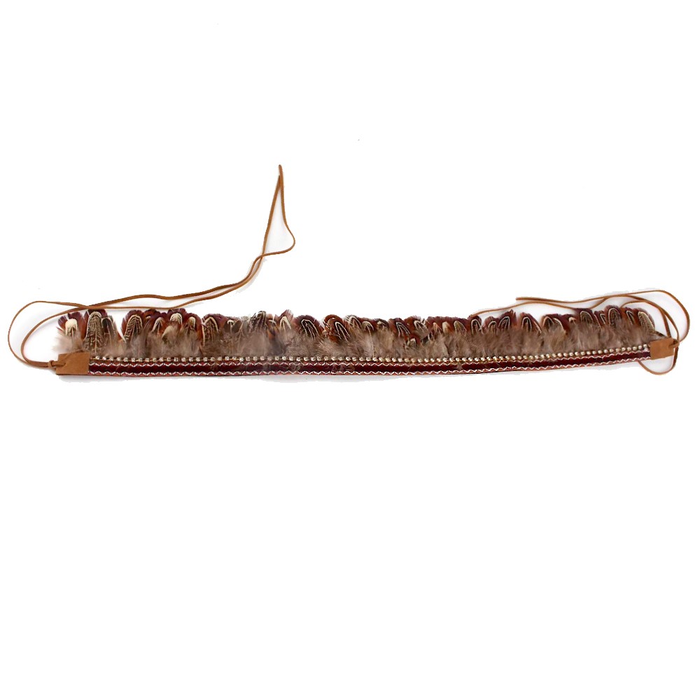 Bild von Hutband mit kleinen Federn HB-50