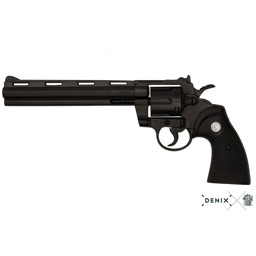 Bild von Python Revolver 8" USA 1955 schwarz