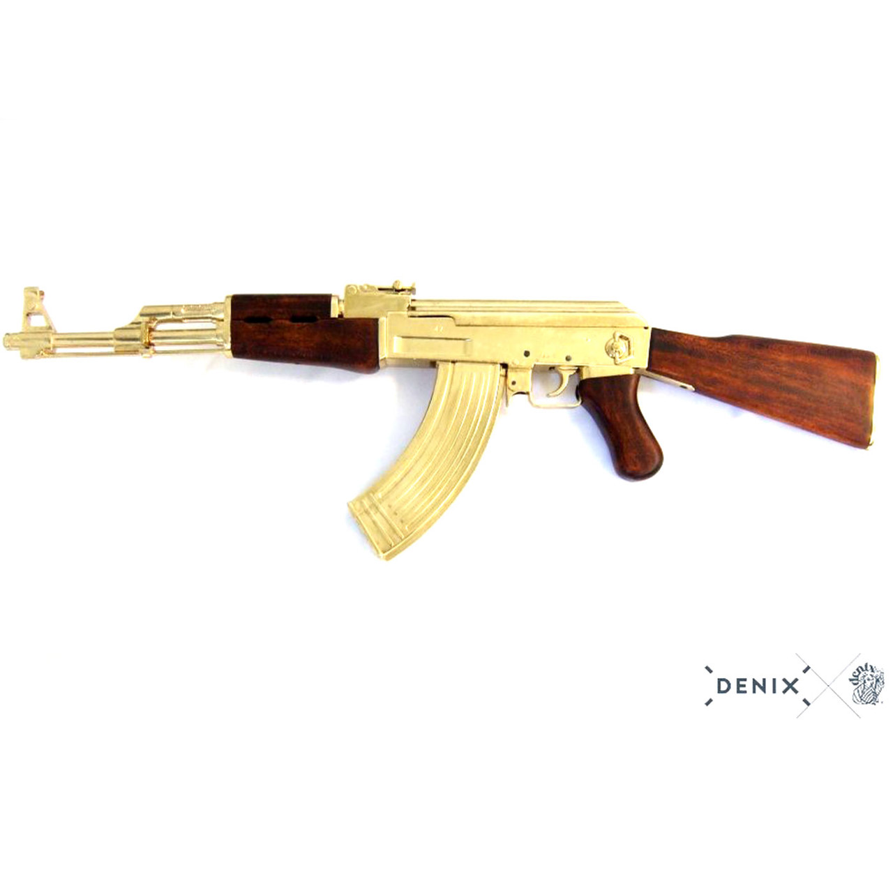 Bild von AK47 Sturmgewehr Kalashnikov gold