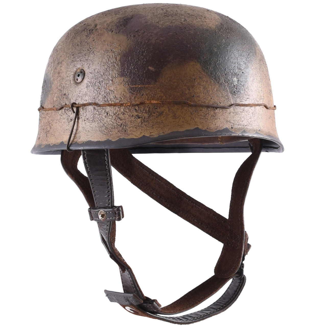 Bild von Deutscher Fallschirmjäger-Helm M38 mit Camo-Finish 