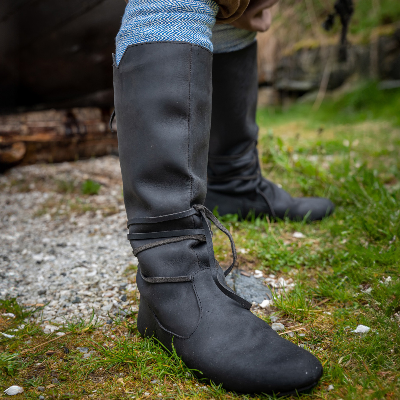 Bild von Wikingerstiefel Ole aus Nubukleder