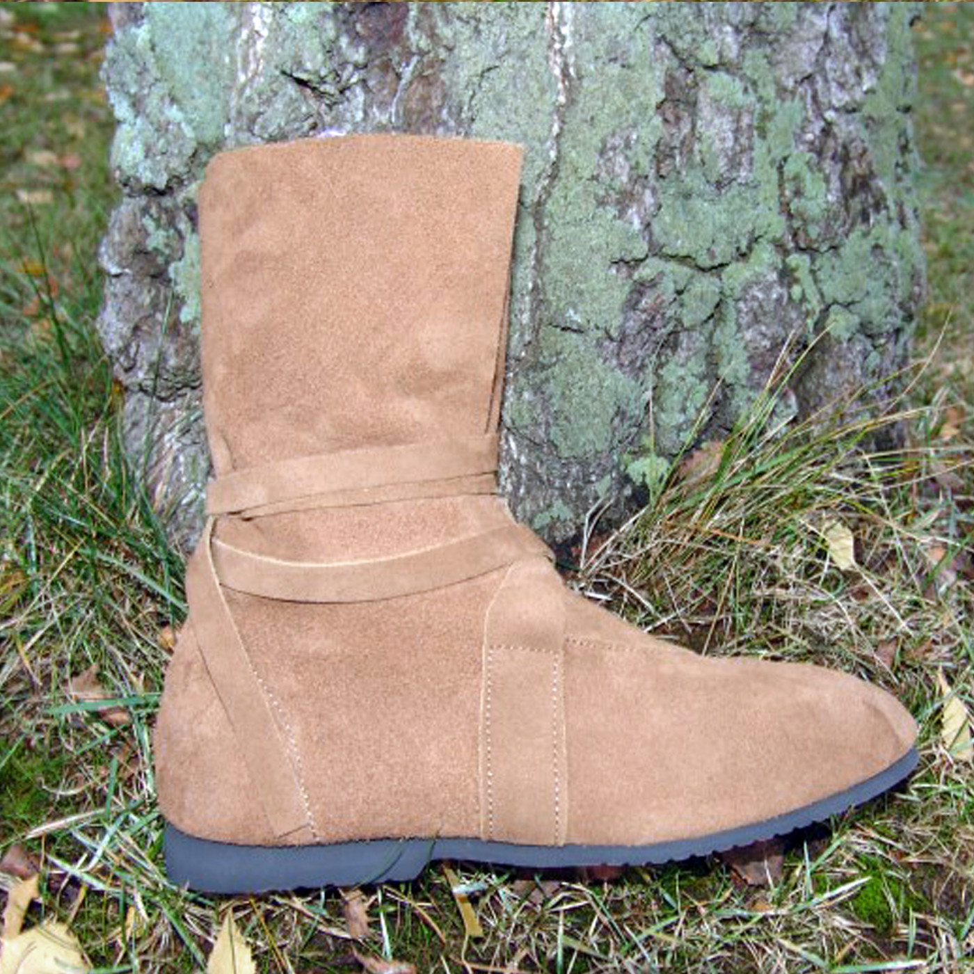 Bild von Haithabu Wikingerstiefel Magne a. Veloursleder