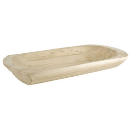 Zeige Details für Holztrog aus Lindenholz 45 x 23 x 6 cm  Bild von Holztrog aus Lindenholz 45 x 23 x 6 cm