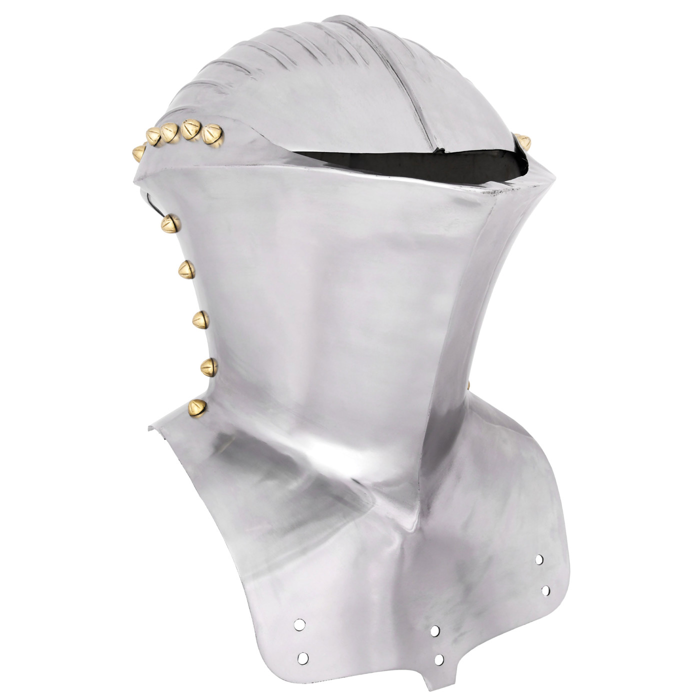 Bild von Deutscher Stechhelm um 1500 aus Stahl 