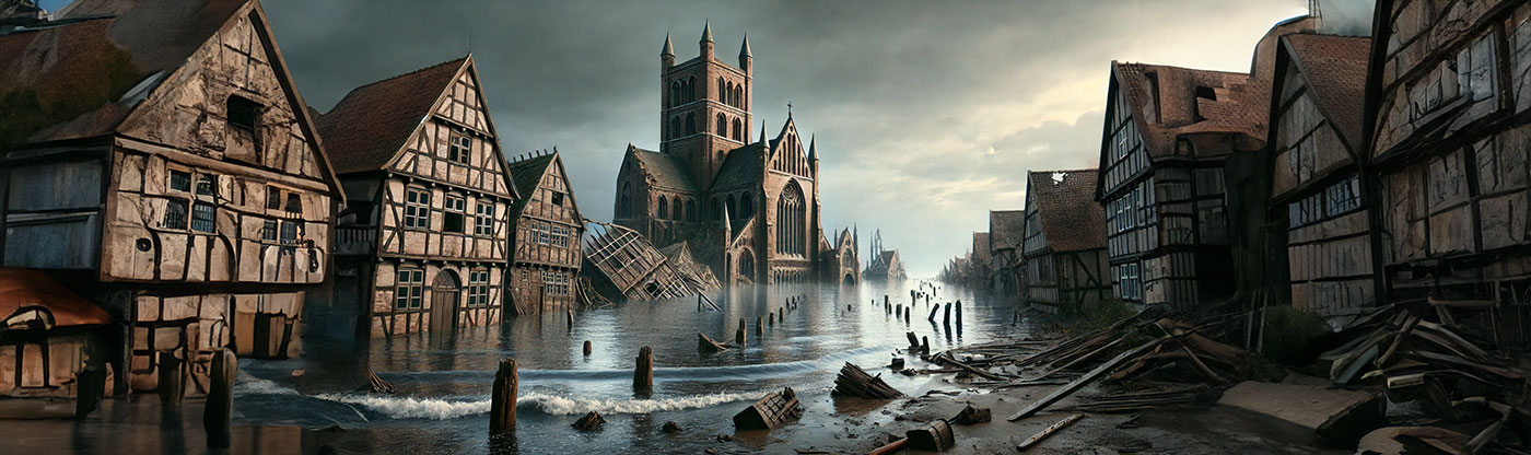 Rungholt in der Nordsee