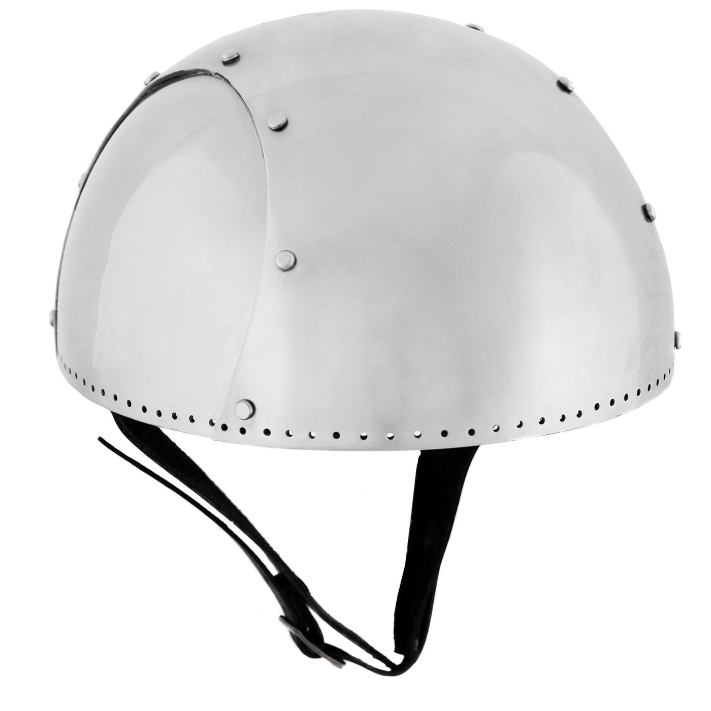 Bild von Hirnhaube Bero – Mittelalterlicher Helm aus 2 mm Stahl, schaukampftauglich