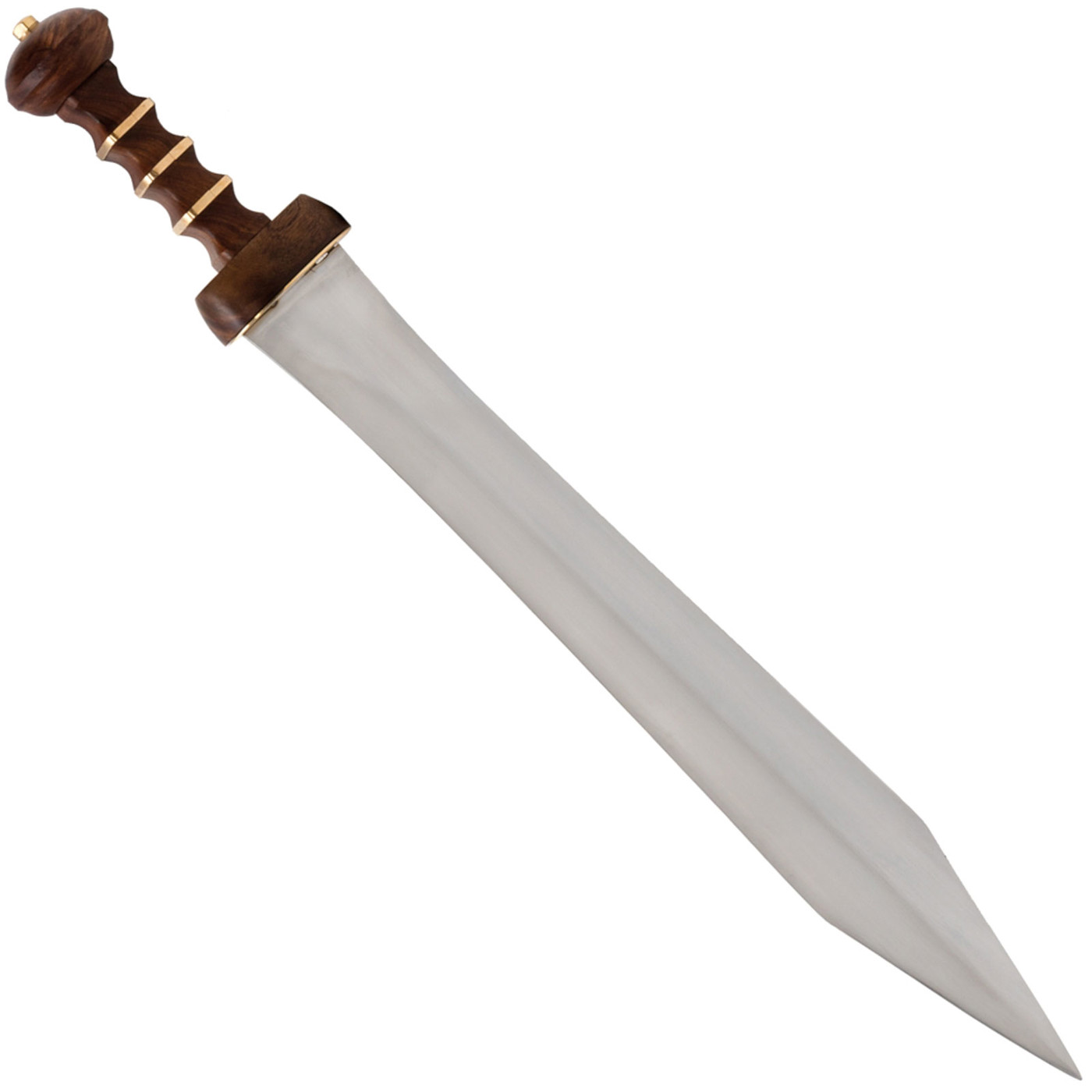 Bild von Römischer Gladius mit Messingbeschlägen und Holzgriff