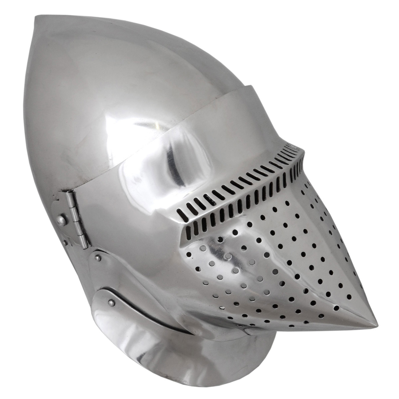 Bild von Hundsgugel Helm um 1400 – Schaukampftauglich aus 2 mm Stahl