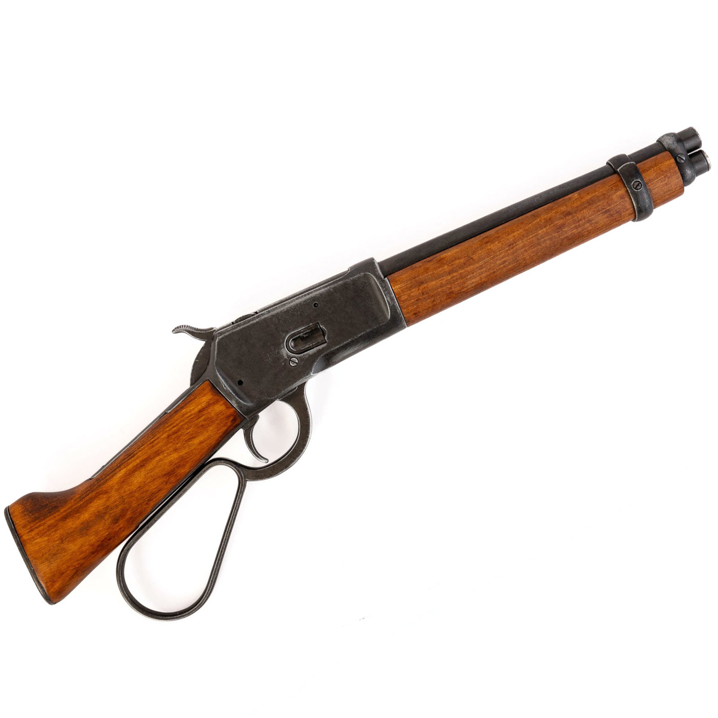 Bild von Winchester Mare’s Leg 1892 – Deko-Repetiergewehr im Used-Finish von Denix