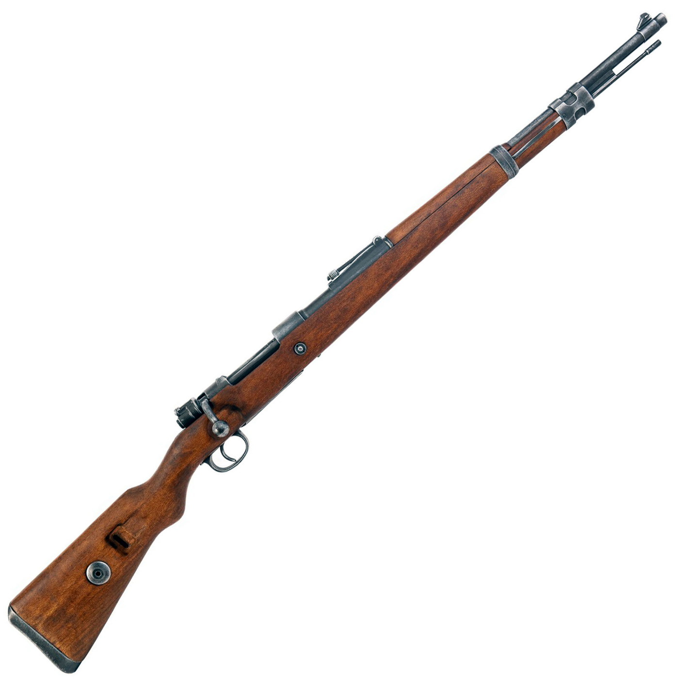 Bild von Karabiner 98k Mauser 1935 – Dekogewehr im Used-Look aus Metall & Holz von Denix