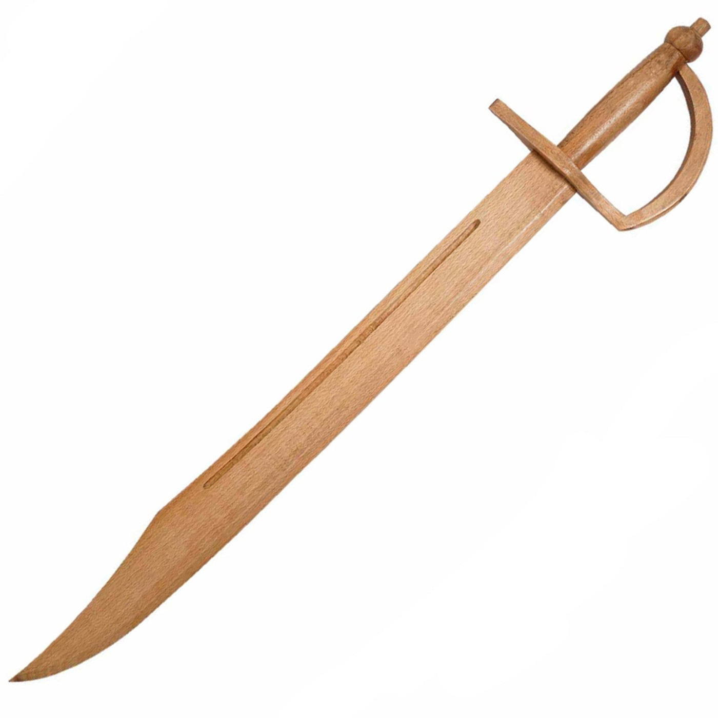 Bild von Piratensäbel aus Holz – Handgefertigter Trainingssäbel für Kinder & Erwachsene, ca. 76 cm