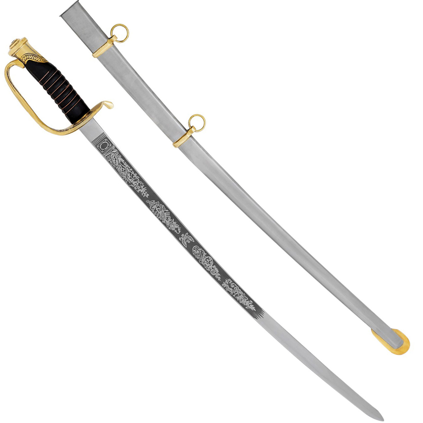 Bild von U.S. Kavalleriesäbel Modell 1860 – Replik des Light Cavalry Saber aus dem Amerikanischen Bürgerkrieg