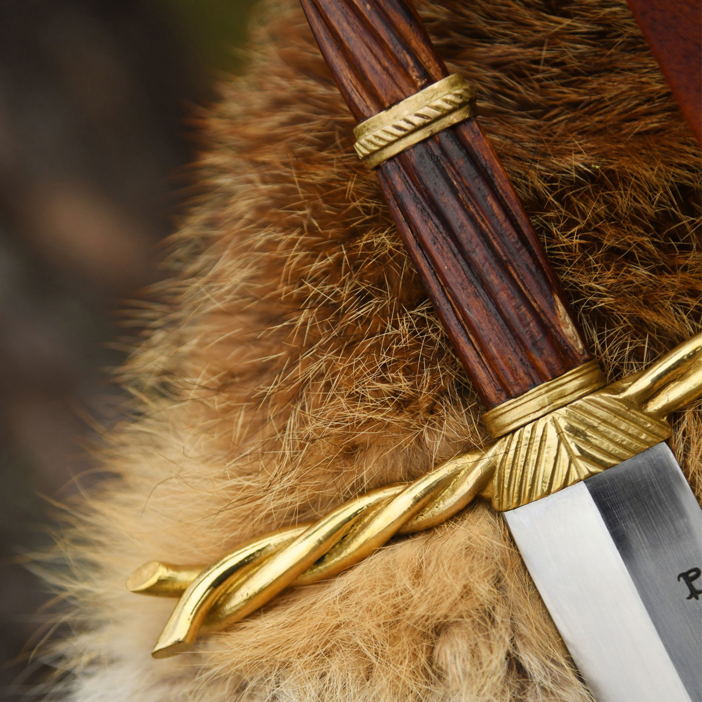 Bild von Writhen Hilt – Bastardschwert mit gewundenem Griff & Scheide | Replik des Royal Armouries Schwerts aus dem 15. Jahrhundert