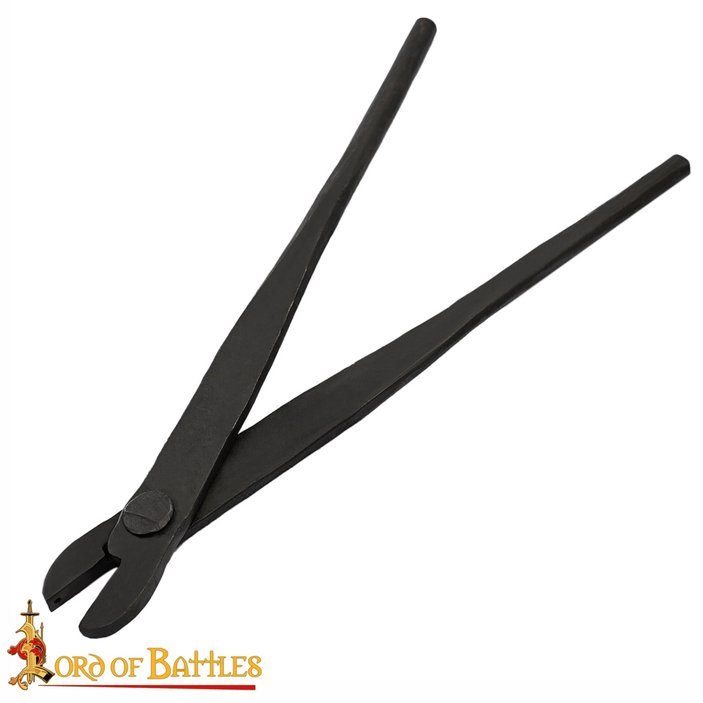 Nietzange aus Stahl für Rundkopfnieten zur Herstellung von Kettenrüstung