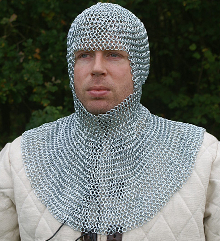 Kettenhaube BMS m. quadratischem Ausschnitt verzinkt 