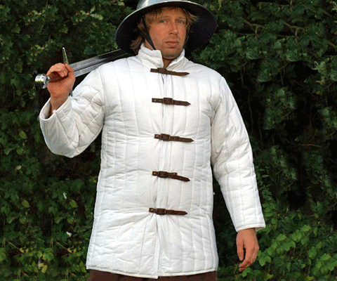 Gambeson mit Schnallen 