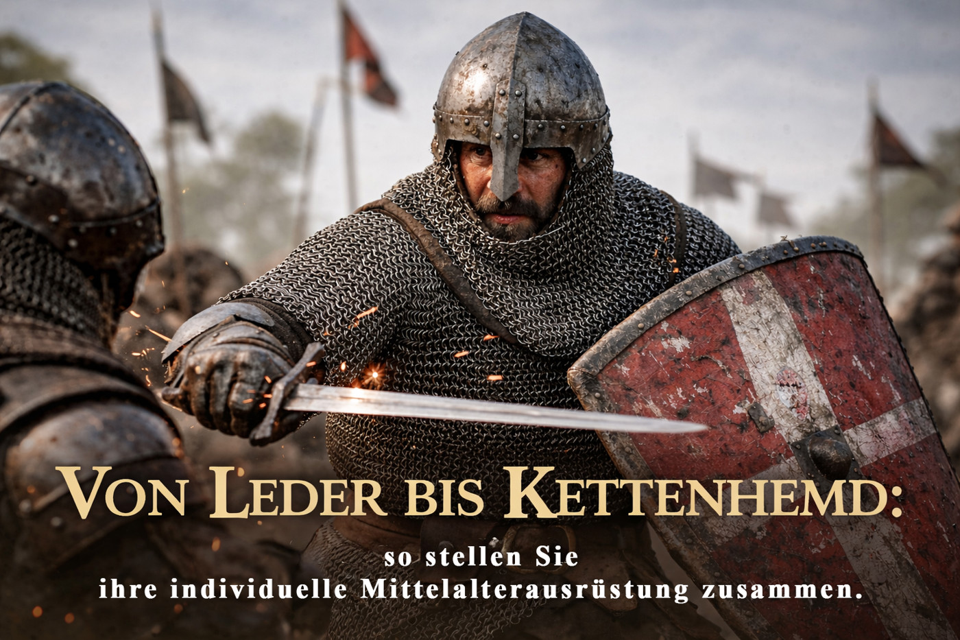 Von Leder bis Kettenhemd: So stellen Sie Ihre individuelle Mittelalterausrüstung zusammen