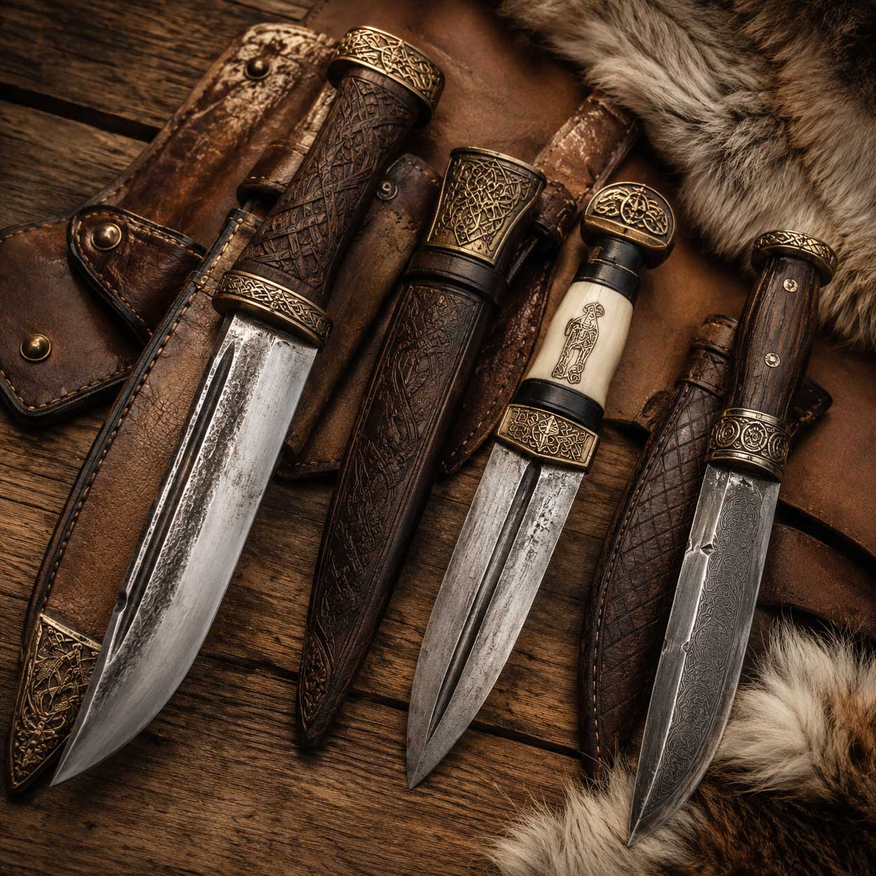 Saxmesser & Wikingerdolche
