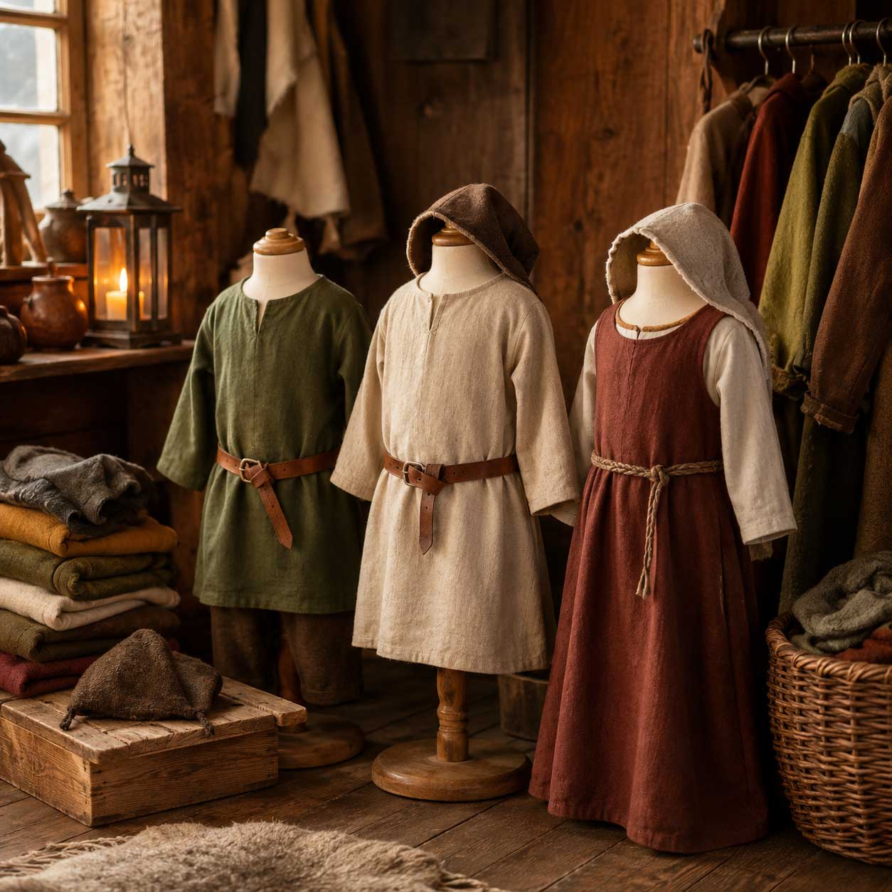 Mittelalterkleidung für Kinder