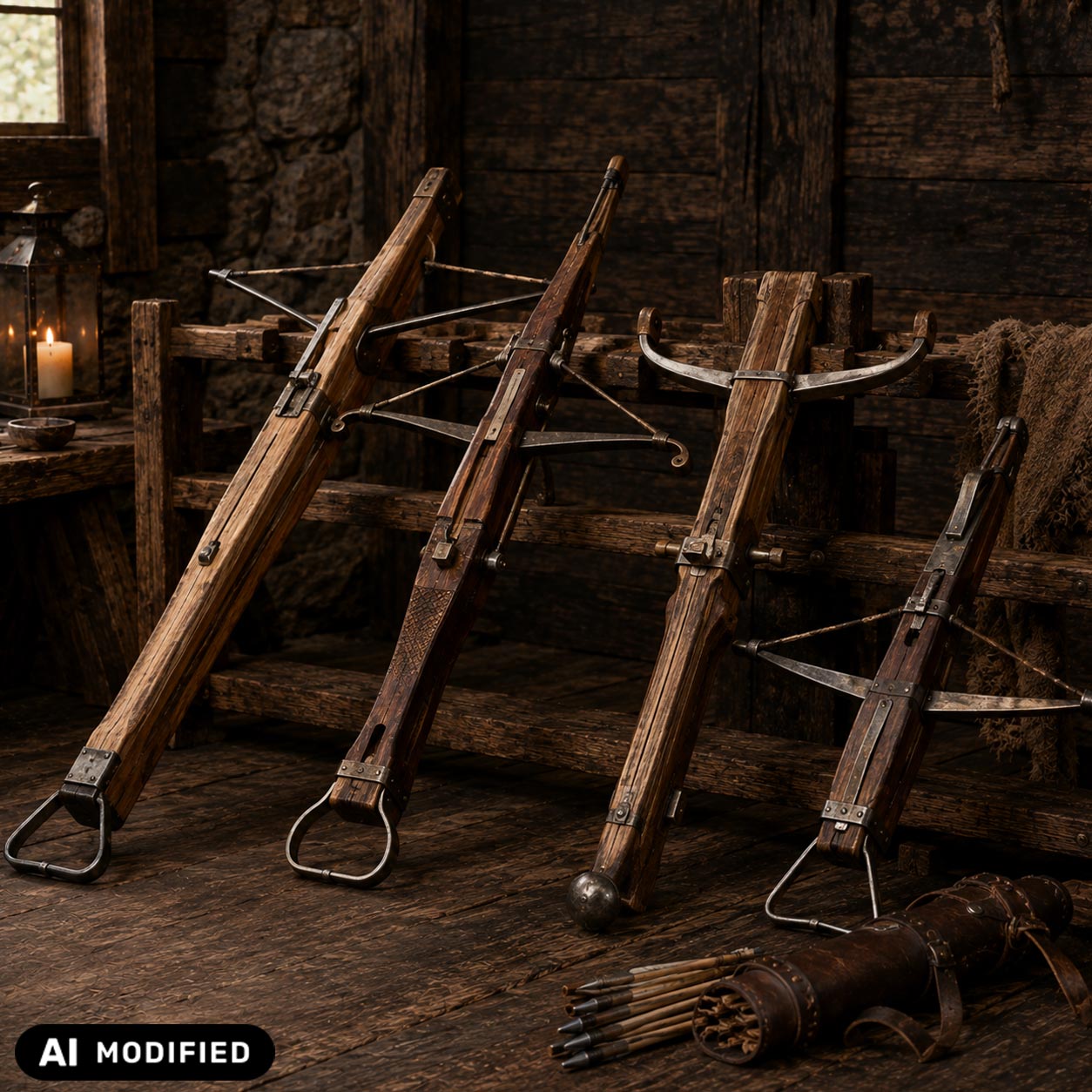 Mittelalterliche Armbrüste & Repliken