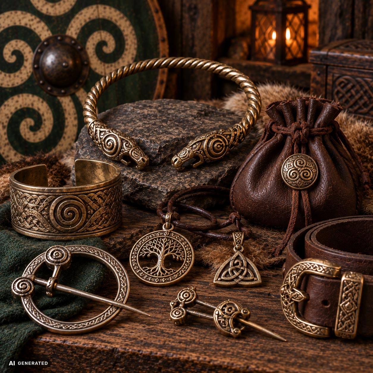 Keltischer Schmuck & Ausrüstung der Eisenzeit