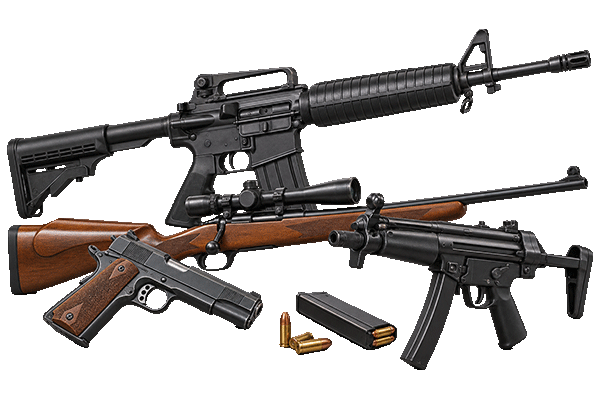 Deko-Schusswaffen
