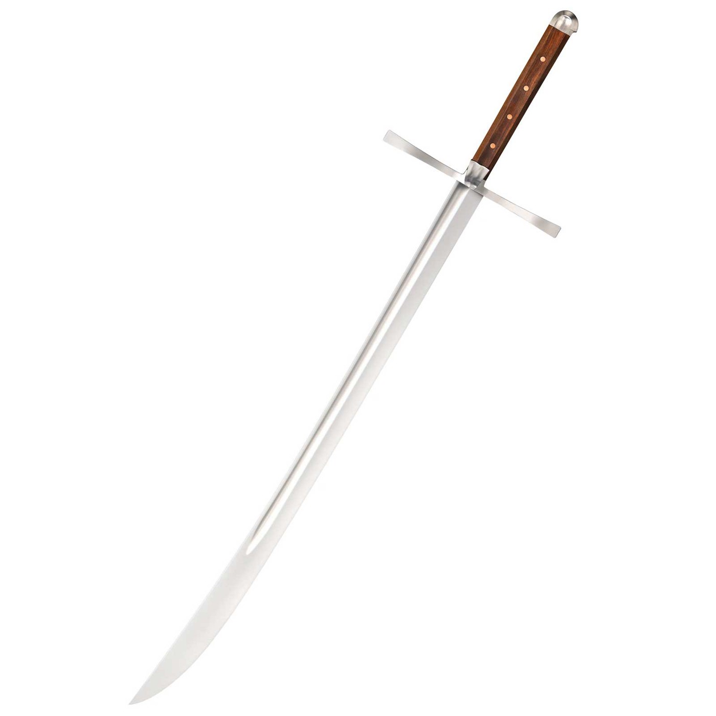 Cold Steel Kriegsmesser mit 84 cm langer einschneidiger Karbonstahlklinge
