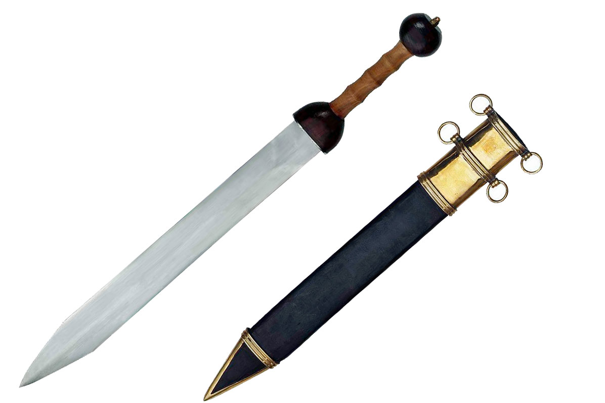 Bild von Gladiusschwert mit Scheide