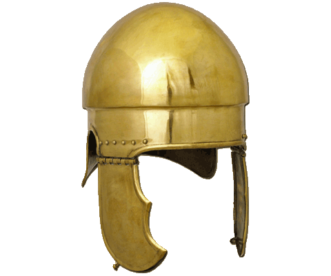 Bild von Samniten Gladiatorenhelm Messing