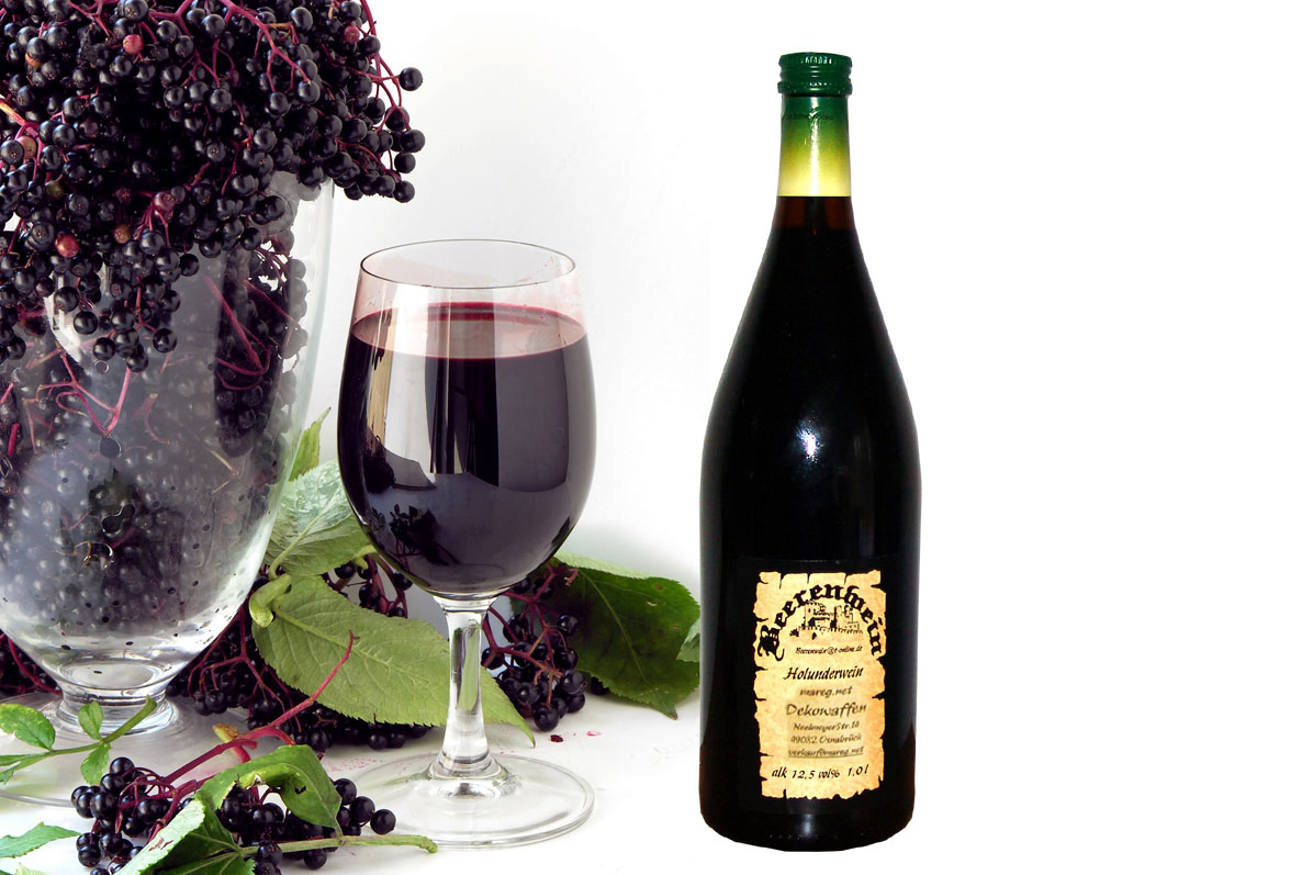 Bild von Holunderwein 1,0l
