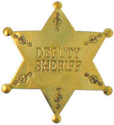 Bild von Sheriffstern Deputy Sheriff