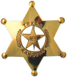 Bild von Sheriffstern Texas Rangers