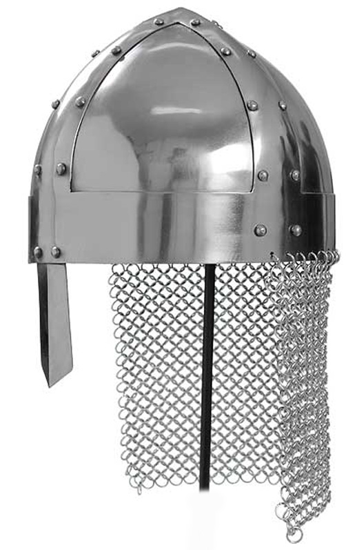 Bild von Wikinger Spangenhelm m. Kettenbrünne