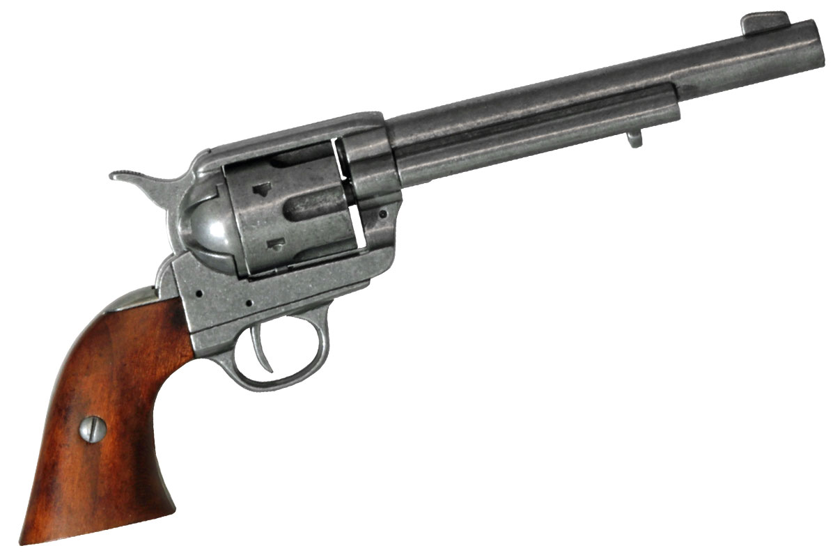 Bild von Kavallerierevolver Colt Peacemaker 1873 grau