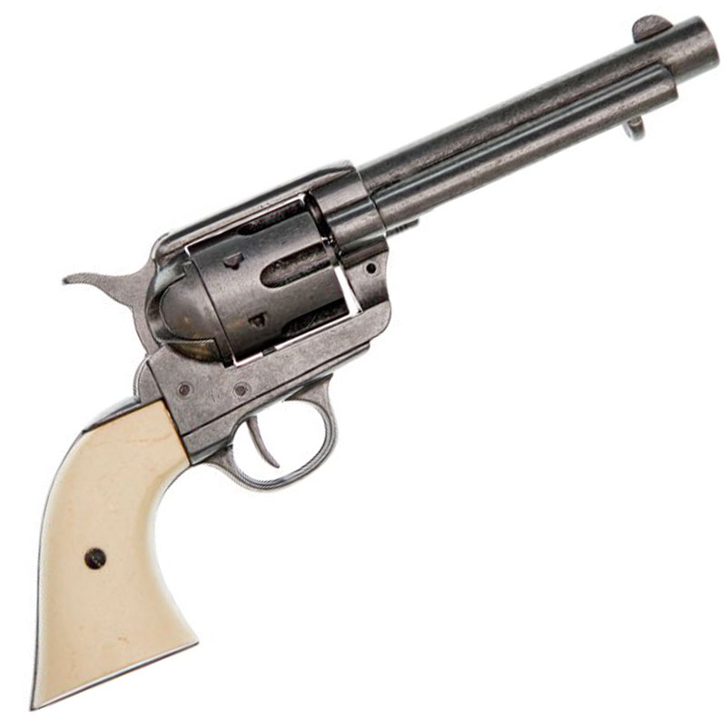 Bild von Colt Peacemaker 1873 5,5" m. weißem Griff