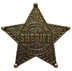 Bild von Abzeichen Sheriff Lincoln County messingfarben
